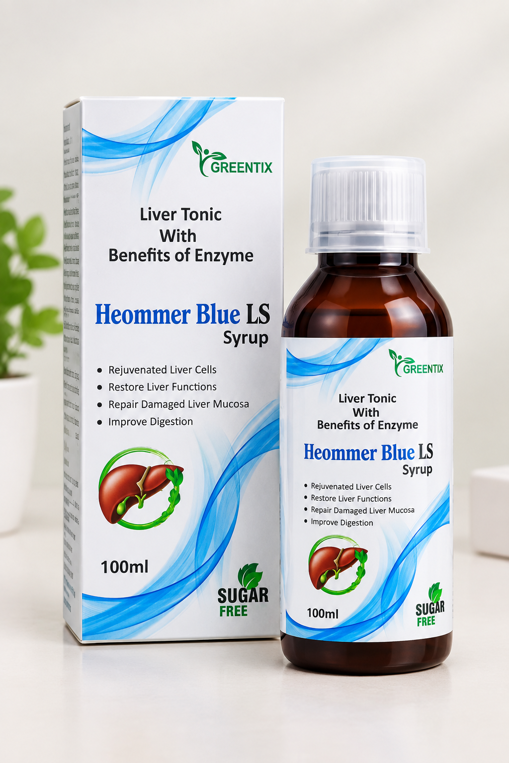 Heommer Blue-LS Syrup
