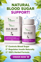 Greentix DIA-BLUE Capsules 100% Ayurvedic Diabetes Care