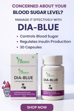 Greentix DIA-BLUE Capsules 100% Ayurvedic Diabetes Care
