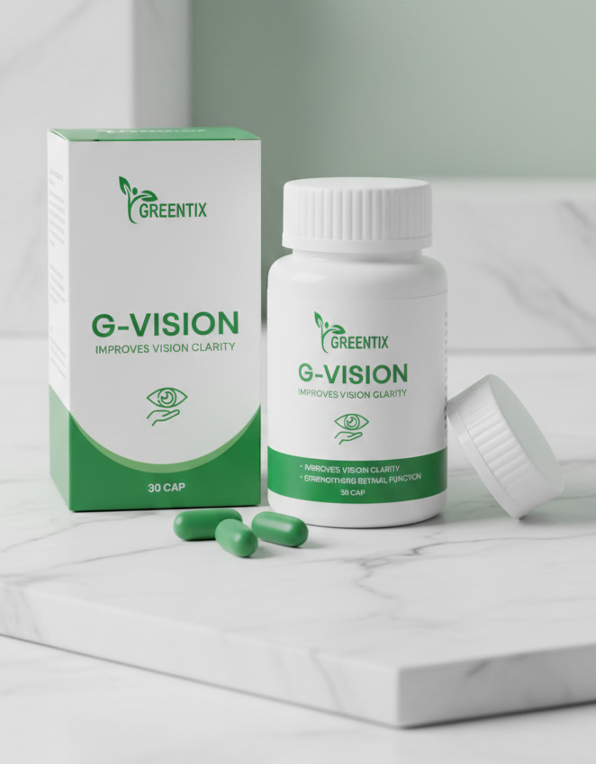 GREENTIX G-VISION Capsules For Dry Eyes